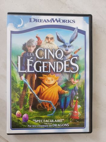 DVD Les cinq 5 légendes Dreamworks