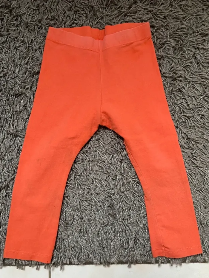 Lot 3 leggings léger fille 24m Terre de Marins Kiabi Gémo - photo numéro 5