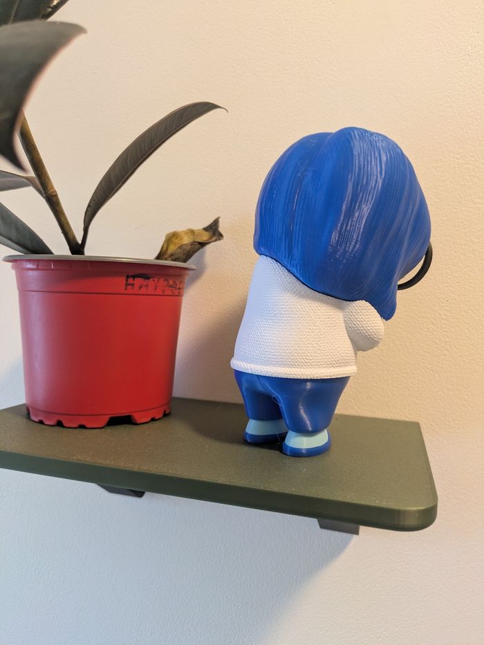 Figurine Tristesse (Vice-Versa) – Finition Texturée – Décoration - photo numéro 7