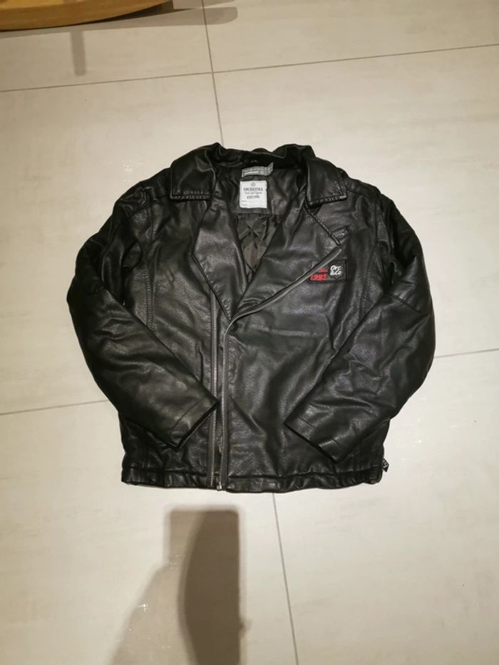 Manteau imitation cuir