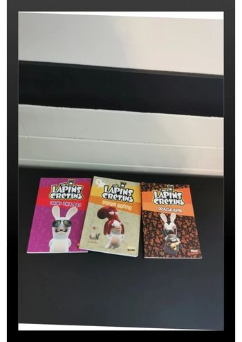Livres "The lapins crétins"