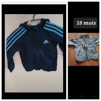 2 vestes 18 mois