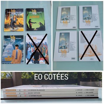 3 BD XIII : tomes 14, 18 et 19  en EO cotées (41)