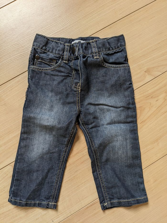 lot de 2 pantalons + sweat à capuche 6 mois - photo numéro 9