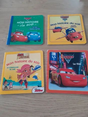 Lot 4  livres: mon histoire du soir