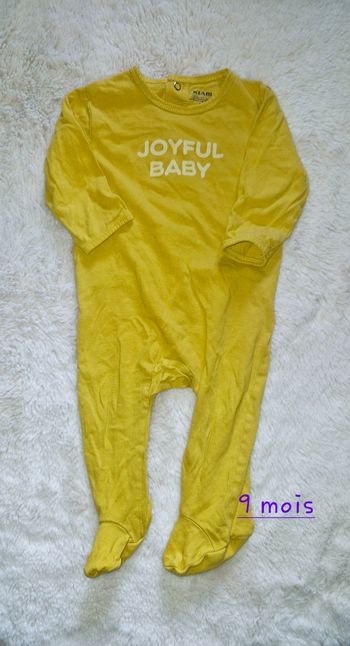 Pyjama garçon 9 mois