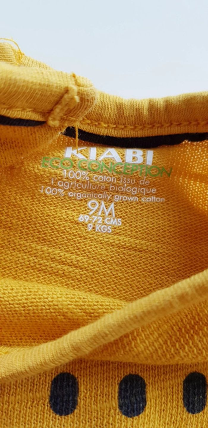 Tee-shirt Kiabi 9 mois - photo numéro 2