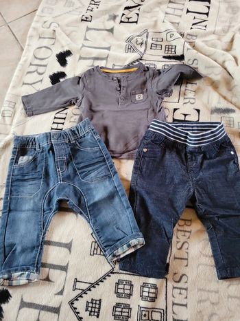 Lot de vêtements 6 mois obaibi