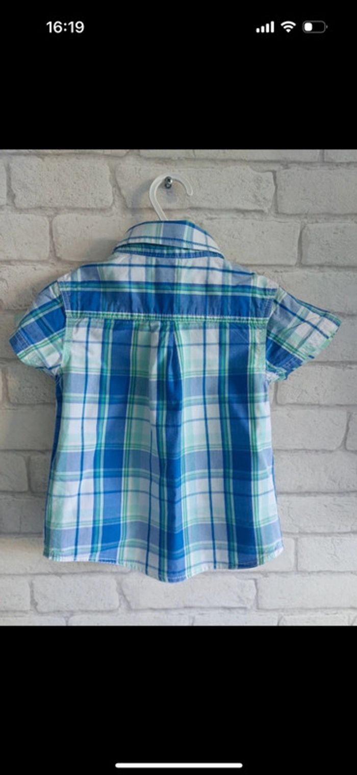 Chemise manches courte C&A taille 2 ans - photo numéro 2