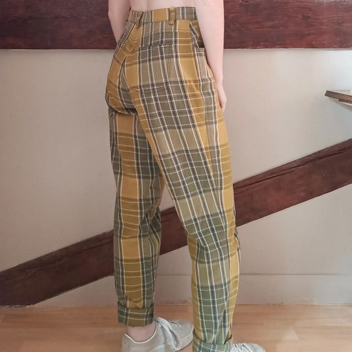 Pantalon à carreaux Cyrillus