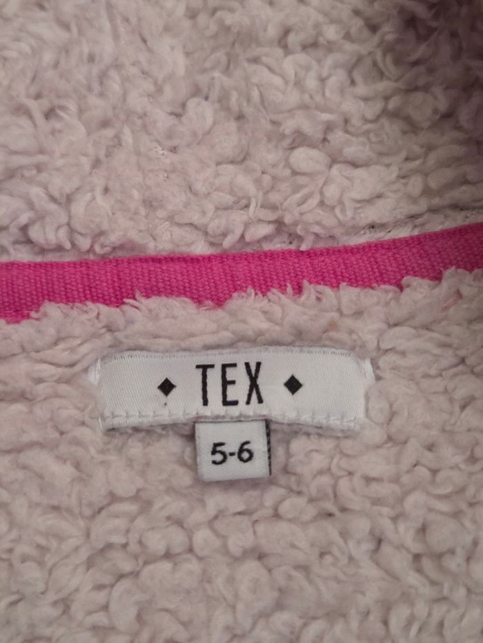 Veste polaire uni rose taille 6 ans - photo numéro 3