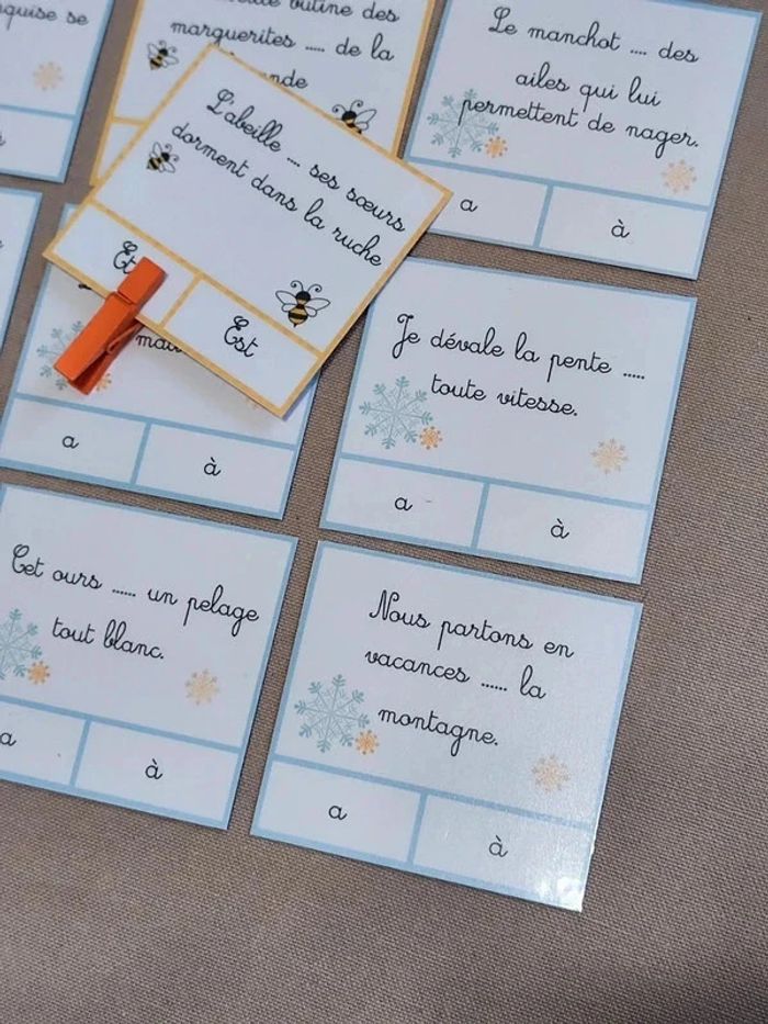 16 cartes à pince et/est - a/à - photo numéro 3