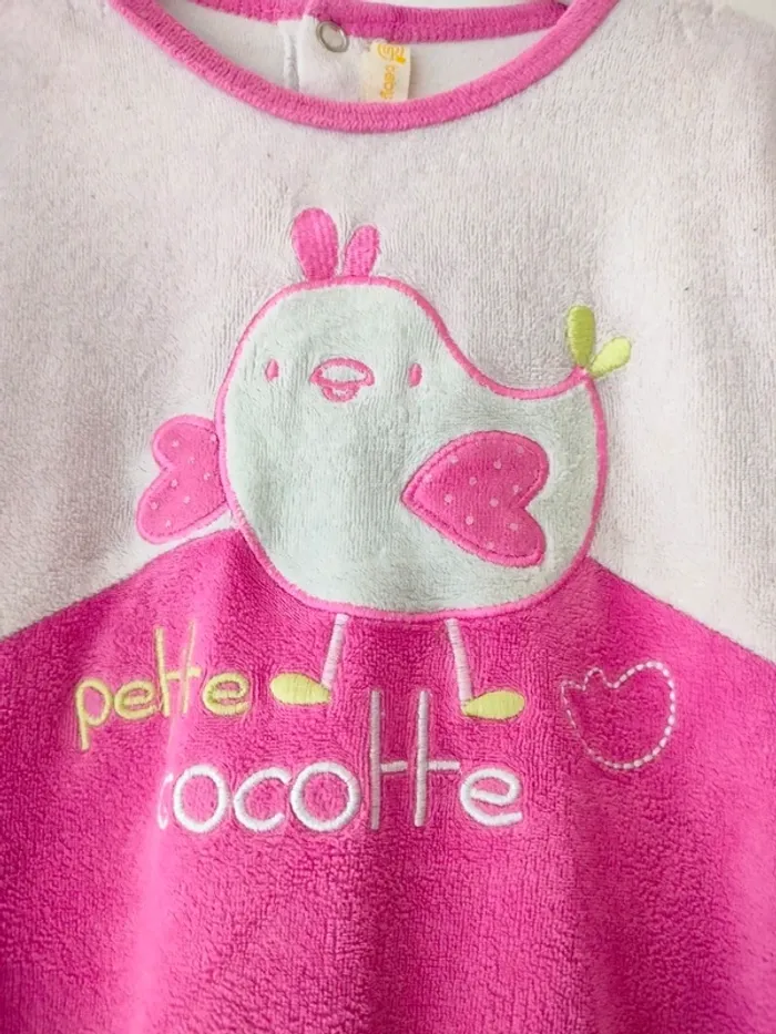 (a) Pyjama rose Cocotte 24m Gemo - photo numéro 3
