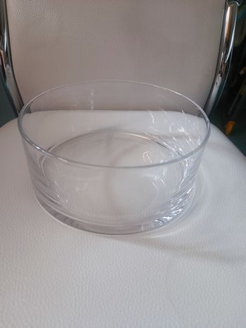 Vase/coupelle/photophore/Plat cylindrique en verre