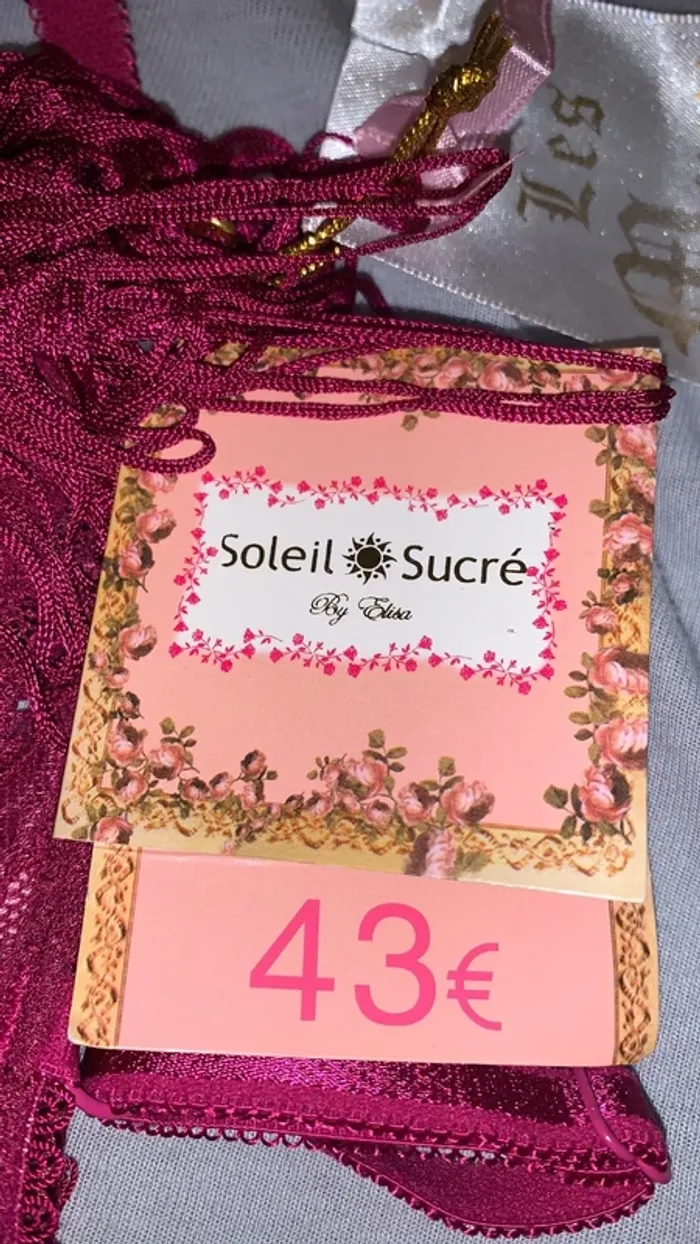 Body échancré Soleil Sucré - photo numéro 3