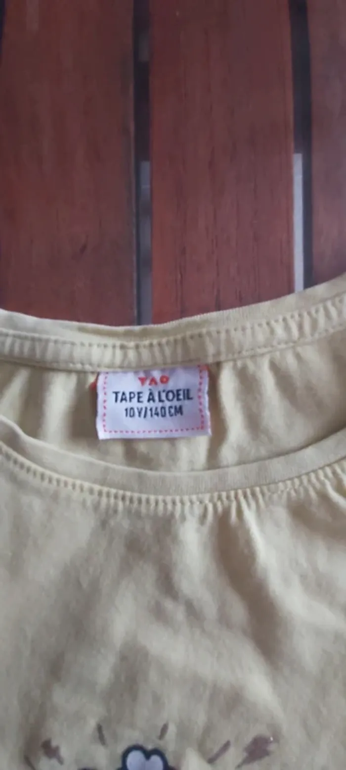 T-shirt manches courtes Tape à l'œil 10ans - photo numéro 2