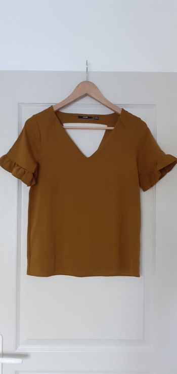 💓 Sympa t-shirt blouse couleur olive