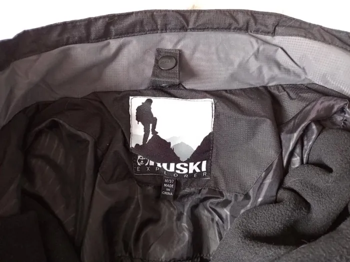 Blouson veste noir et gris homme - photo numéro 5