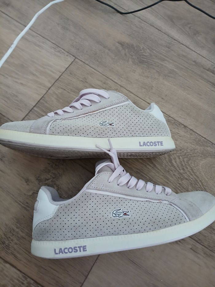 Baskets lacoste pointures 37 - photo numéro 6