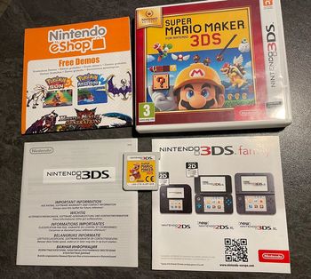Jeu 3DS# súper Mario Maker#nintendo Selects