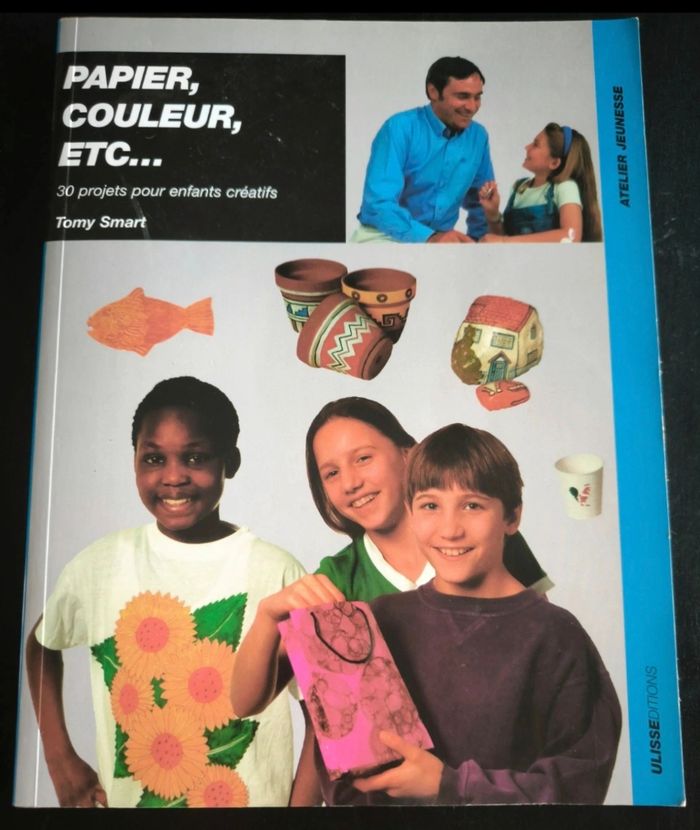 Livre d'activité Papier couleur etc
