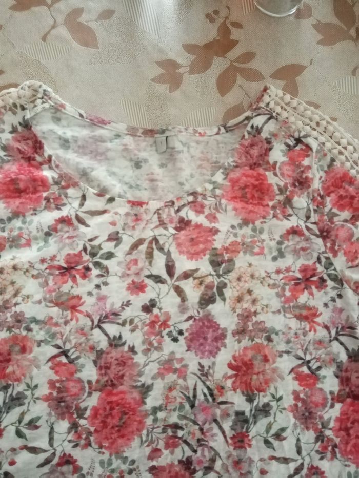 Tee-shirt manche longue fin taille 1 - photo numéro 2