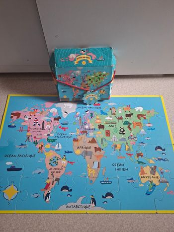 Puzzle enfant du monde