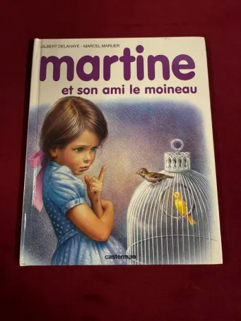 Livre Martine et son ami le moineau