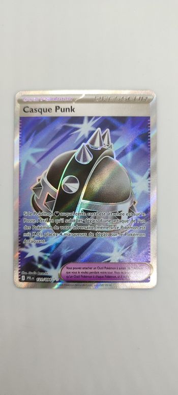 Carte pokémon casque punk 121/094