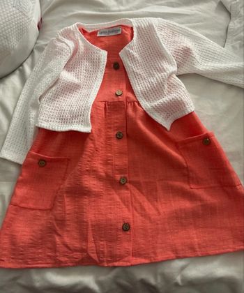 Robe + gilet neuf 18 mois