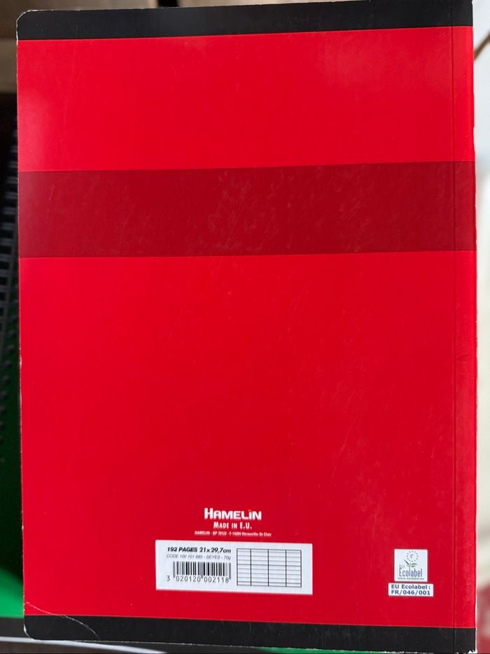 Lot de cahier grand format - photo numéro 3