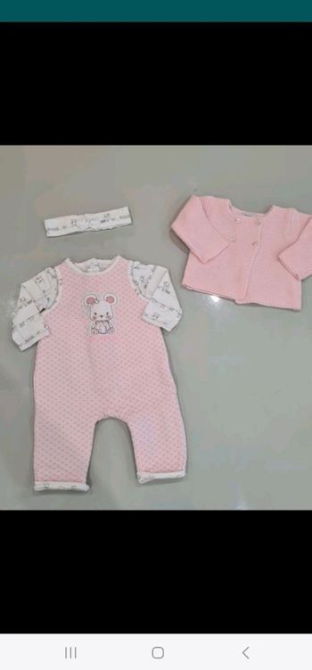 Ensemble souris taille 3 mois