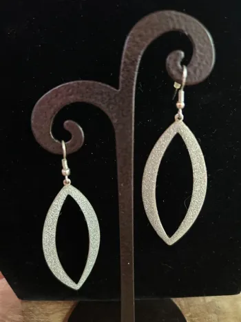 Boucles d'oreilles brillantes