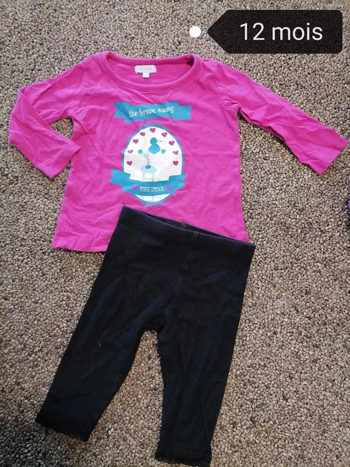 Ensemble dépareillé 12 mois