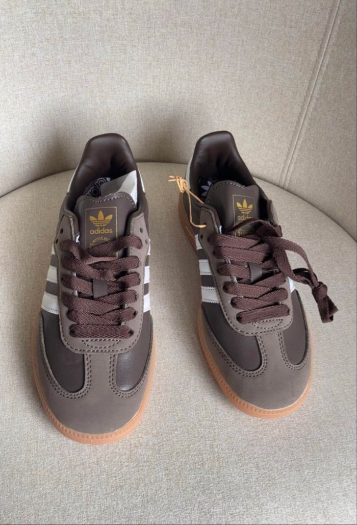 Basket Samba Adidas Marron