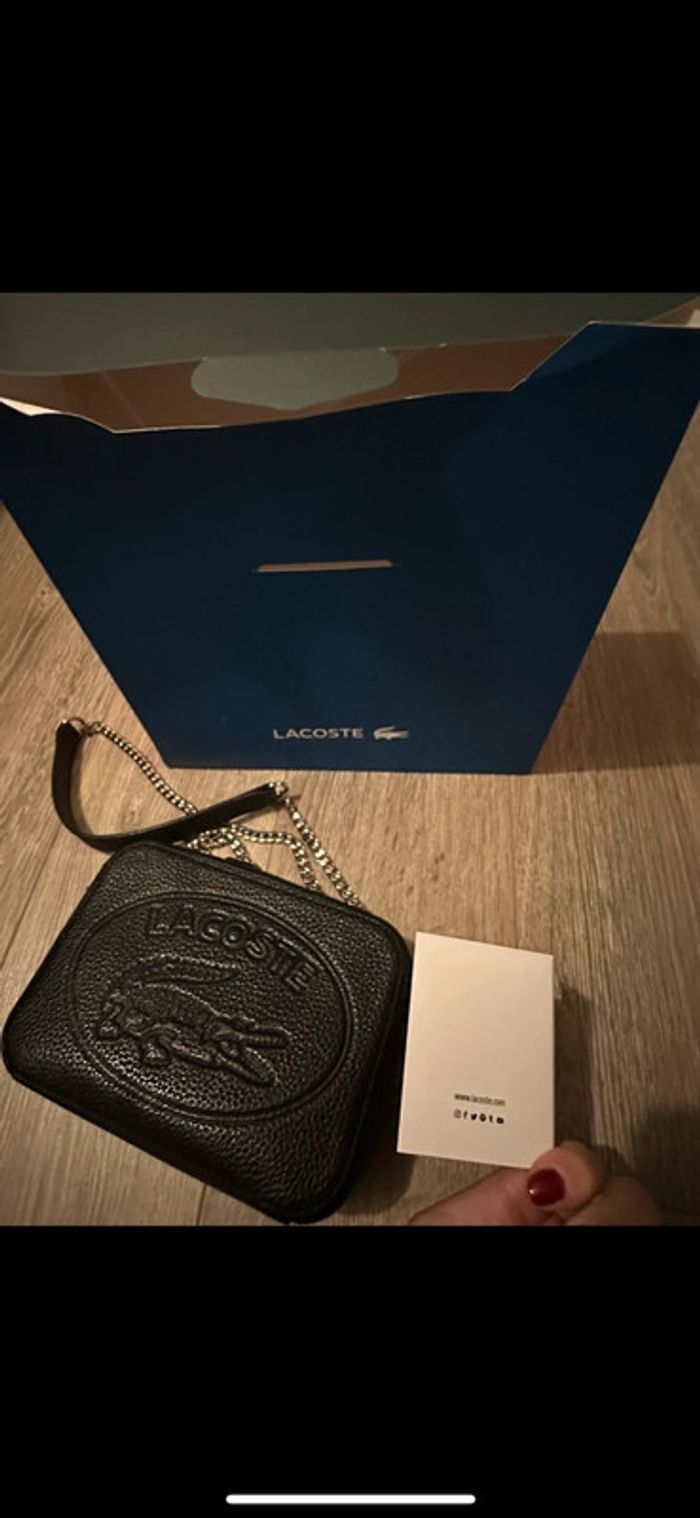 Petit sac porté épaule ou bandoulière Lacoste - photo numéro 10