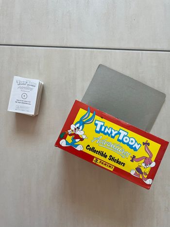 Lot complet stickers panini Tiny toon 
