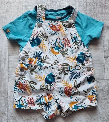 Ensemble DPAM jungle 6 mois garçon