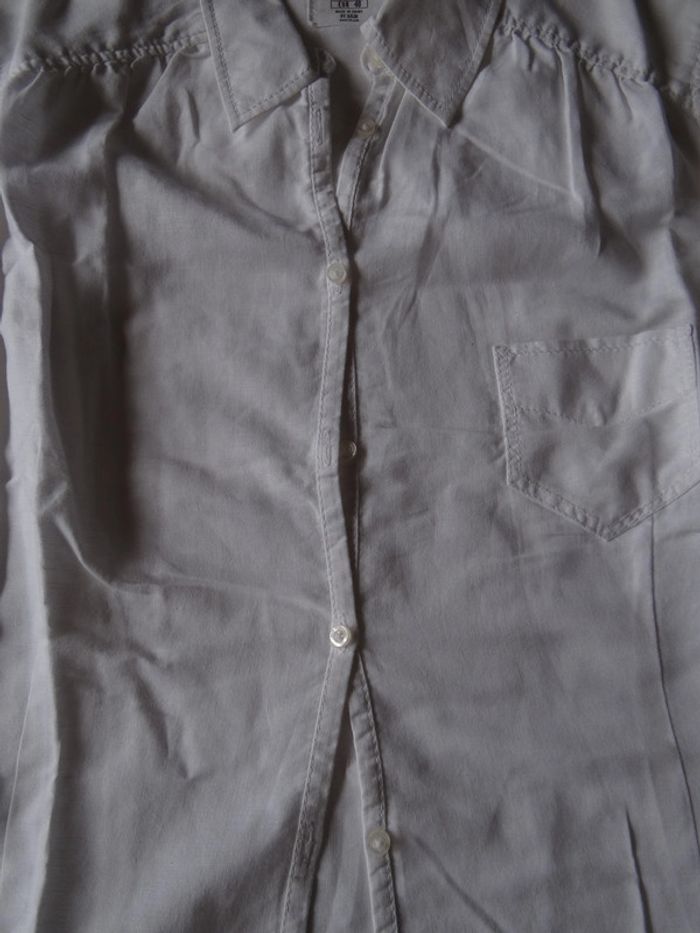 chemise longue blanche T40 - photo numéro 4