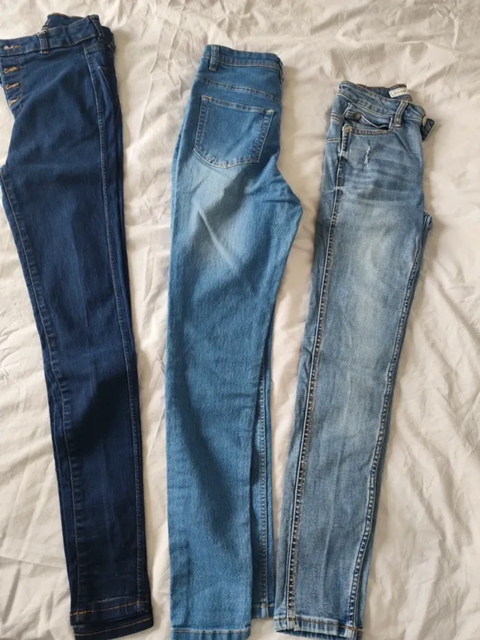 Lot de 4 jeans taille 34 - photo numéro 4