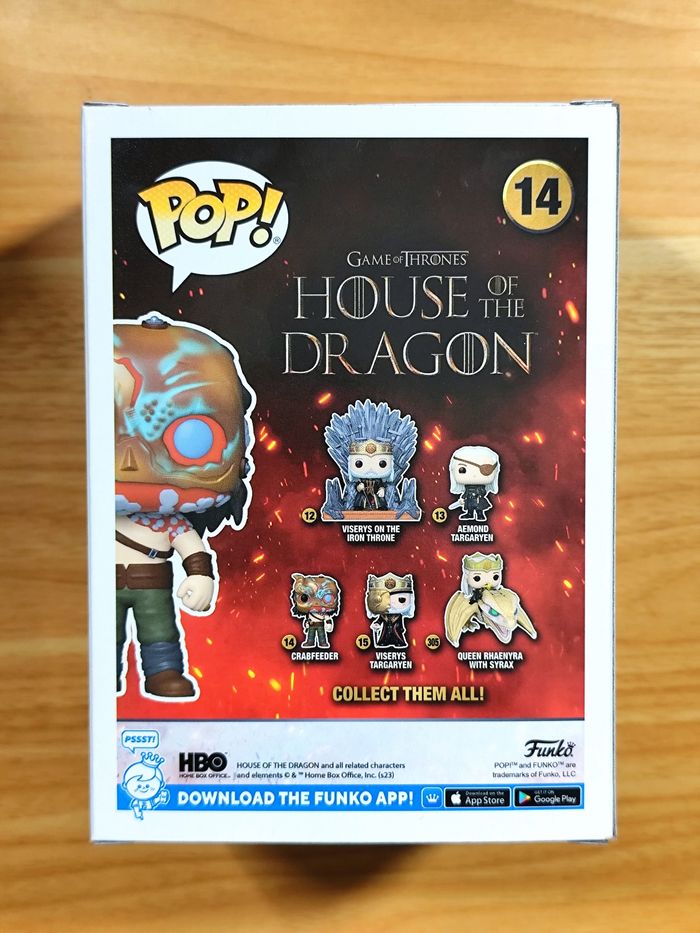 Lot De 3 Pop! GOT - Crabfeeder 14 / Baela 19 / Alicent 20 (House of the Dragon) - photo numéro 4