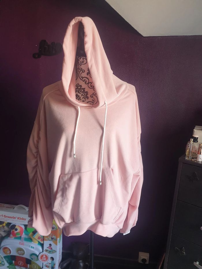 Sweat tout doux rose - photo numéro 2