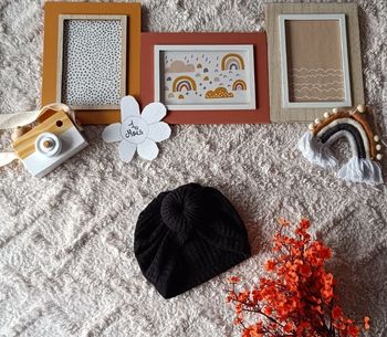 Bonnet bébé 1-3 mois 🌸