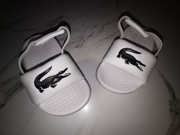 Claquette lacoste bébé