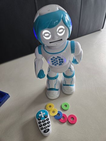 🤖 Robot interactif Lexibook powerman – sons, lumières & télécommande