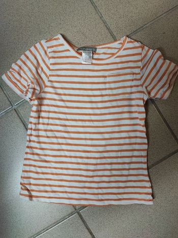 Tee shirt raye