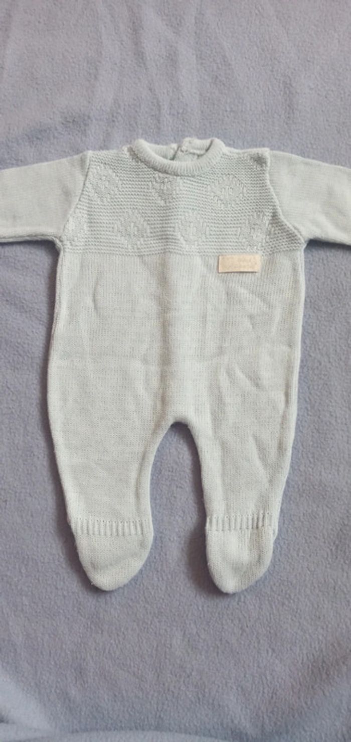 Lot de 2 combinaison Bébé Caramel taille 0/3 mois - photo numéro 3