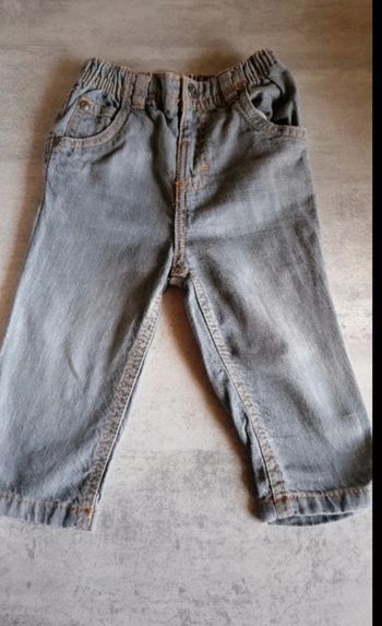Jeans orchestra 74 cms 12 mois gris