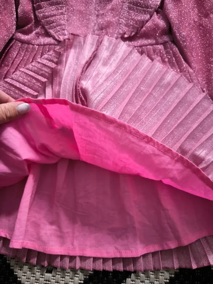 Robe à paillettes interdit de me gronder 2 ans - photo numéro 4