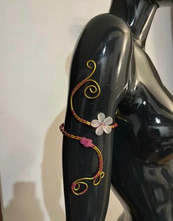 Bijoux floral ajustable